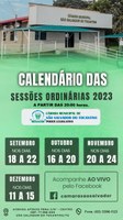 Calendário das Sessões