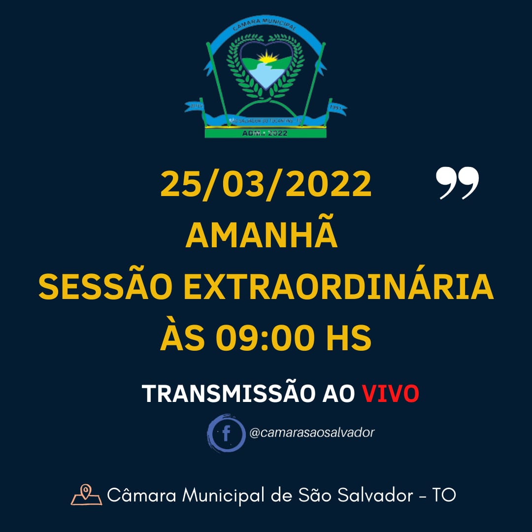 Sessão Extraordinária